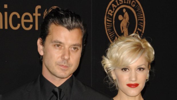 Family man ... Gavin Rossdale and wife Gwen Stefani.