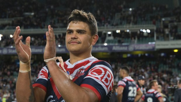 Well received: A last-minute winner from Latrell Mitchell gifted Sydney Roosters a week off this finals campaign.