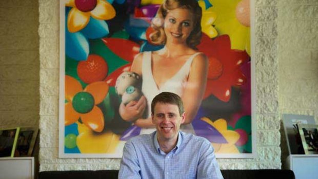 Stephen Mayne at home in Templestowe.