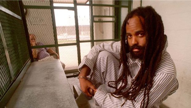 Cause celebre ... the former Black Panther and convicted police killer Mumia Abu-Jamal, whose case has attracted controversy for 30 years.