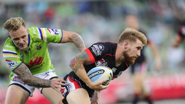 Off to England: Sam Tomkins of the New Zealand Warriors.