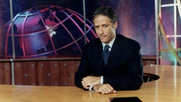 Very funny man ... Jon Stewart will soon finish his hosting duties on satirical news program The Daily Show.