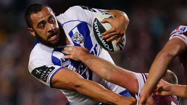 In doubt &#8230; Canterbury's Sam Kasiano could be sidelined for six weeks with a cheekbone fracture.