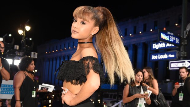 FILE - In this Aug. 28, 2016 file photo, Ariana Grande arrives at the MTV Video Music Awards in New York. Police say there are "a number of fatalities" after reports of an explosion at an Ariana Grande concert at Manchester Arena in northern England on Monday, May 22, 2017.. (Photo by Chris Pizzello/Invision/AP, File)