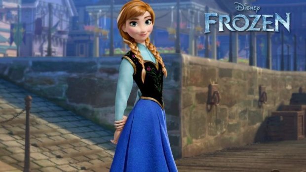 Anna, from Disney's Frozen