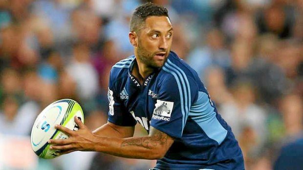 Debut cameo: Benji Marshall was solid for the Blues.
