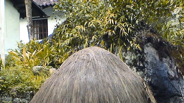 An Andean Sauna in Peru.