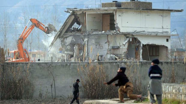 End of the line: The compound where Al-Qaeda chief Osama bin Laden was killed in Abbottabad, Pakistan.