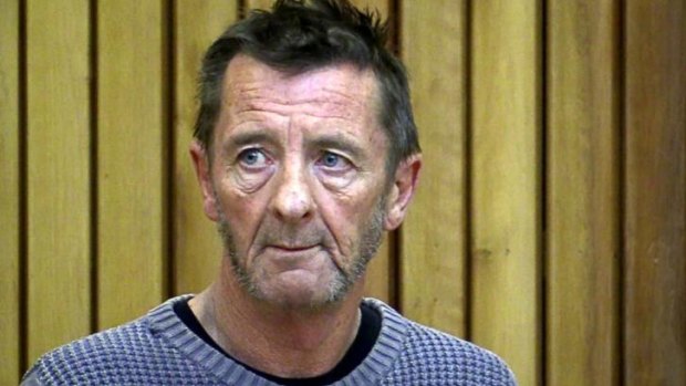 Phil Rudd in New Zealand's Tauranga District Court.