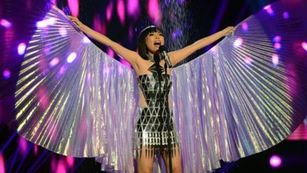 Dami Im during her finals performance.