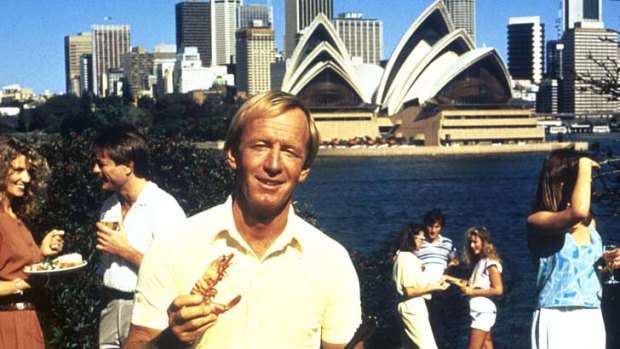 Shrimp on the barbie ... the 'Come and say G'day' campaign from 1984 starring Paul Hogan helped put Australia on the minds of American tourists.