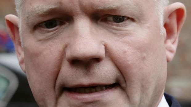 British Foreign Secretary William Hague has stepped down from his role in a major shake-up of David Cameron's cabinet. 