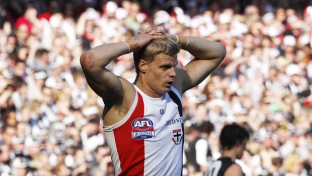 Reputation damaged ... St Kilda's Nick Riewoldt.