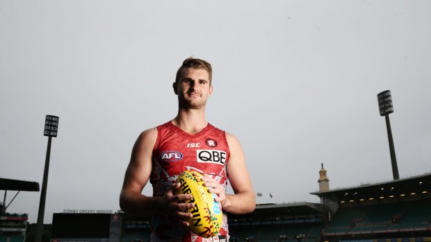 The Sydney Swans, including Harry Marsh (pictured) will play at the SCG tonight.