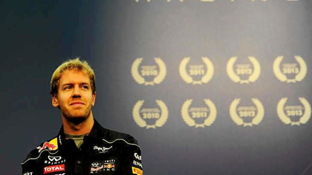 Four-time world champion Sebastian Vettel.