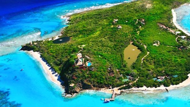 Necker Island: Richard Branson's private paradise.