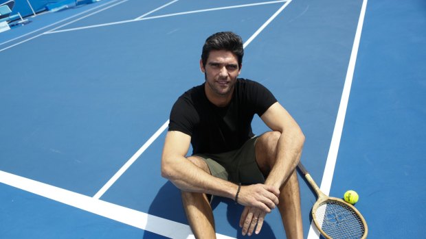 Mark Philippoussis was "concerned for his father" over the charges laid by police. 