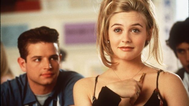 Spoiled rotten: Alicia Silverstone as Cher, a  16-year-old brat in <i>Clueless</i>.