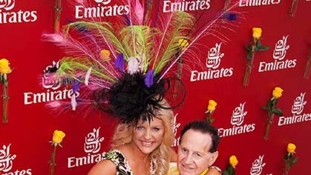 The Edelstens show their style at Flemington.
