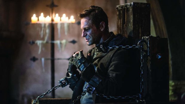 Aaron Eckhart in Stuart Beattie's <i>I, Frankenstein</i>.