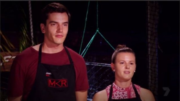 Josh and Amy get 'torn apart' by Manu on MKR.