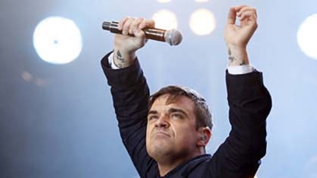 Robbie Williams ... returning to Take That.
