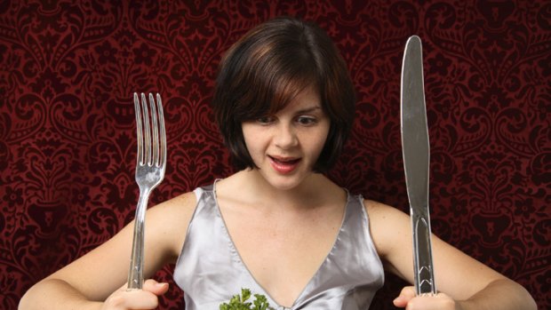 Woman can't live on meat alone ... should vegetables come for free at restaurants?