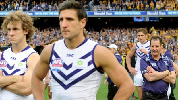Fremantle rested half their team before the 2015 finals