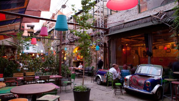 Shabby chic: Budapest's 'ruin bars' such as Szimpla Kert redefine eclectic.