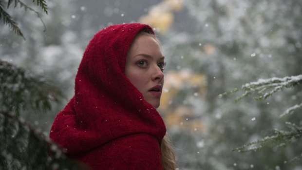 Amanda Seyfried as <i>Red Riding Hood</i>.
