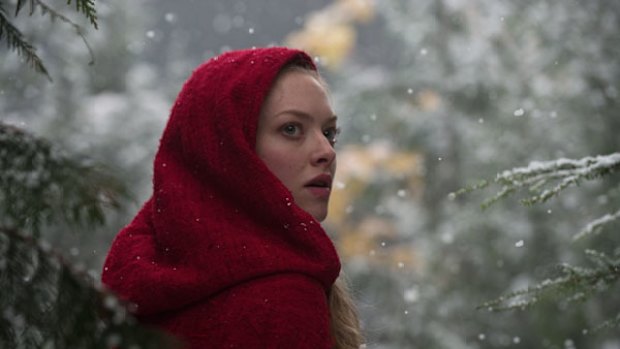 Amanda Seyfried as <i>Red Riding Hood</i>.