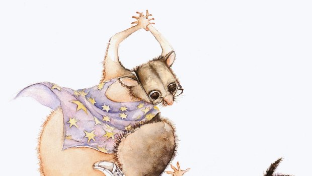 An illustration from the iconic 'Possum Magic' by Mem Fox.