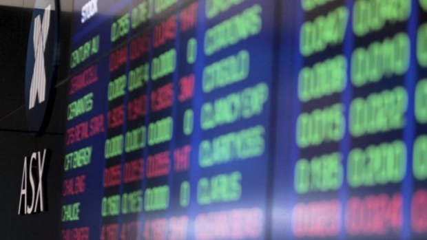 More sellers than buyers is creating a drag on the Australian Securities Exchange.