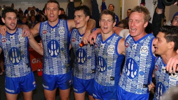 Eyes on the prize: North Melbourne may be eyeing a spot in the top four.