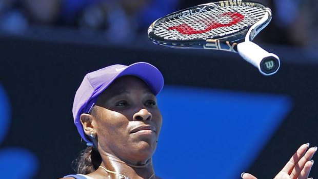 Williams has suffered only her third loss at the Australian Open.