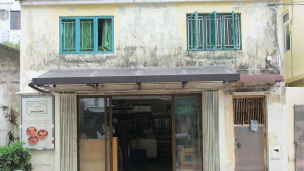 The destination: Lord Stow's bakery, opened by an Englishman, on Coloane Island, Macau.