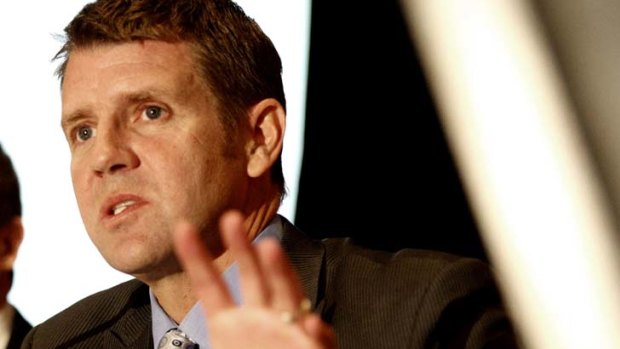 Spared ... the health system will be spared Treasurer Mike Baird's budget knife.