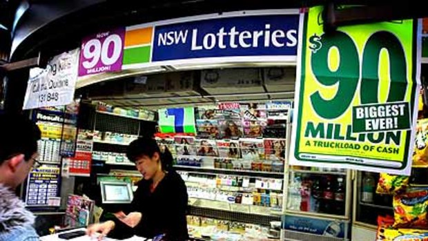 Do you feel lucky? ... 10 million tickets have been sold for tonight's $90 million jackpot.