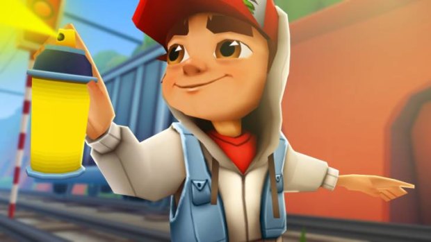 SUBWAY SURFERS Spray Can w Character or Character seperate YOU PICK NEW