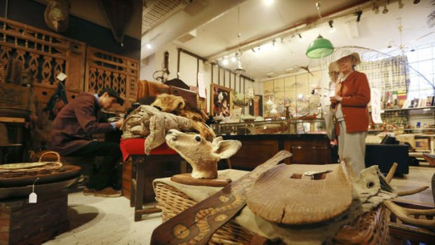 "Rare and precious wares": The owners of the Sydney Antique Centre are expected to turn the site into apartments.