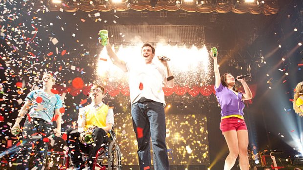 <i>Glee</i> makes it's cinematic debut.