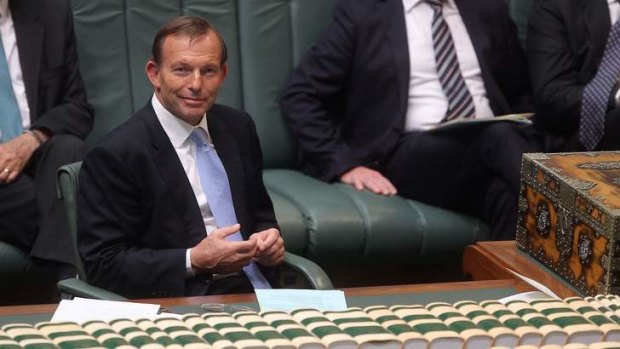 Prime Minister Tony Abbott.