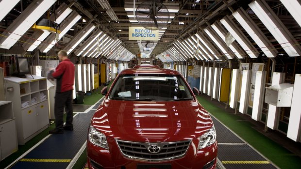 Toyota Australia will shut its car-making plant in outer Melbourne on October 3.