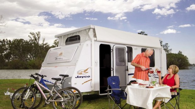 Retiring carefree: There's some tough decisions to be made in regards to superannuation and other savings before you can take off in your motorhome or caravan.