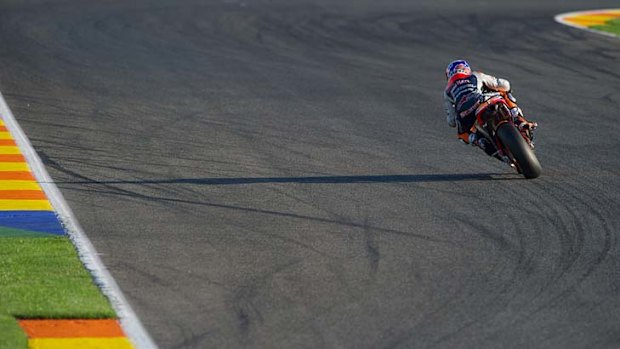 Retiring ... Casey Stoner.