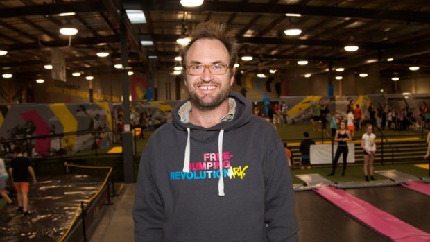 Bounce founder Antony Morell's business plans have put him on a high.