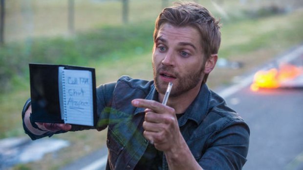 Mike Vogel in <i>Under the Dome</i>.