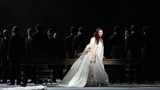 Jessica Pratt in <i>Lucia di Lammermoor</i> at Teatro La Fenice in Venice. 