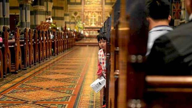 Members of Melbourne's Mandarin speaking Anglican community were treated to a Chinese Christmas eve service at St. Paul's Cathedral in Melbourne.
