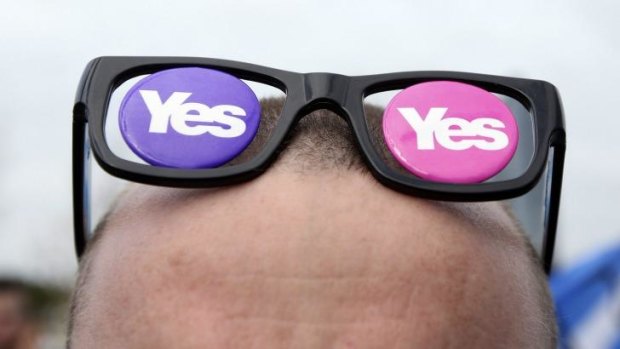 A Scot with his eyes on independence.